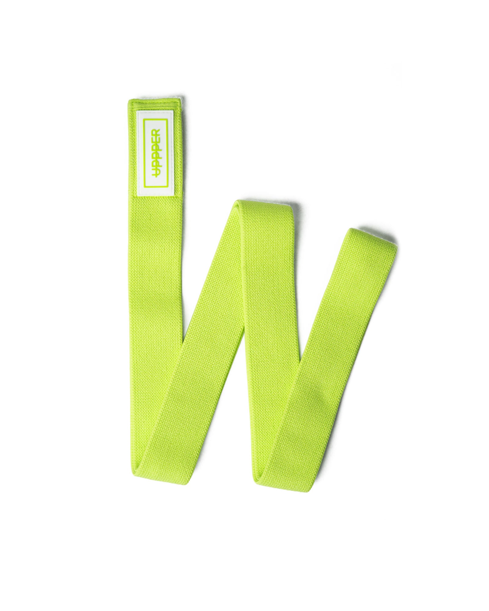 uppper long resistance band neon green