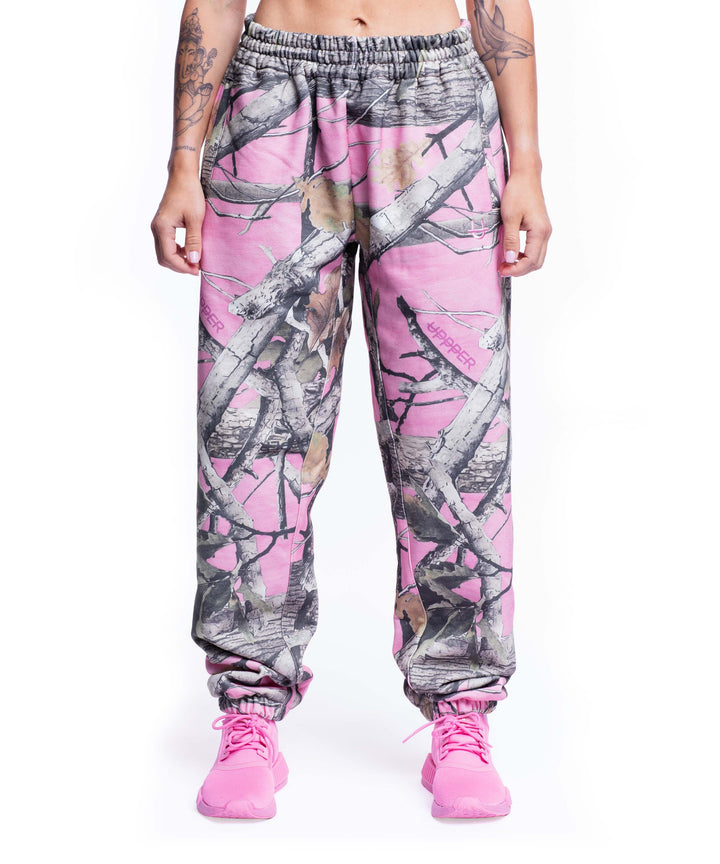Sweatpants Pink Camo